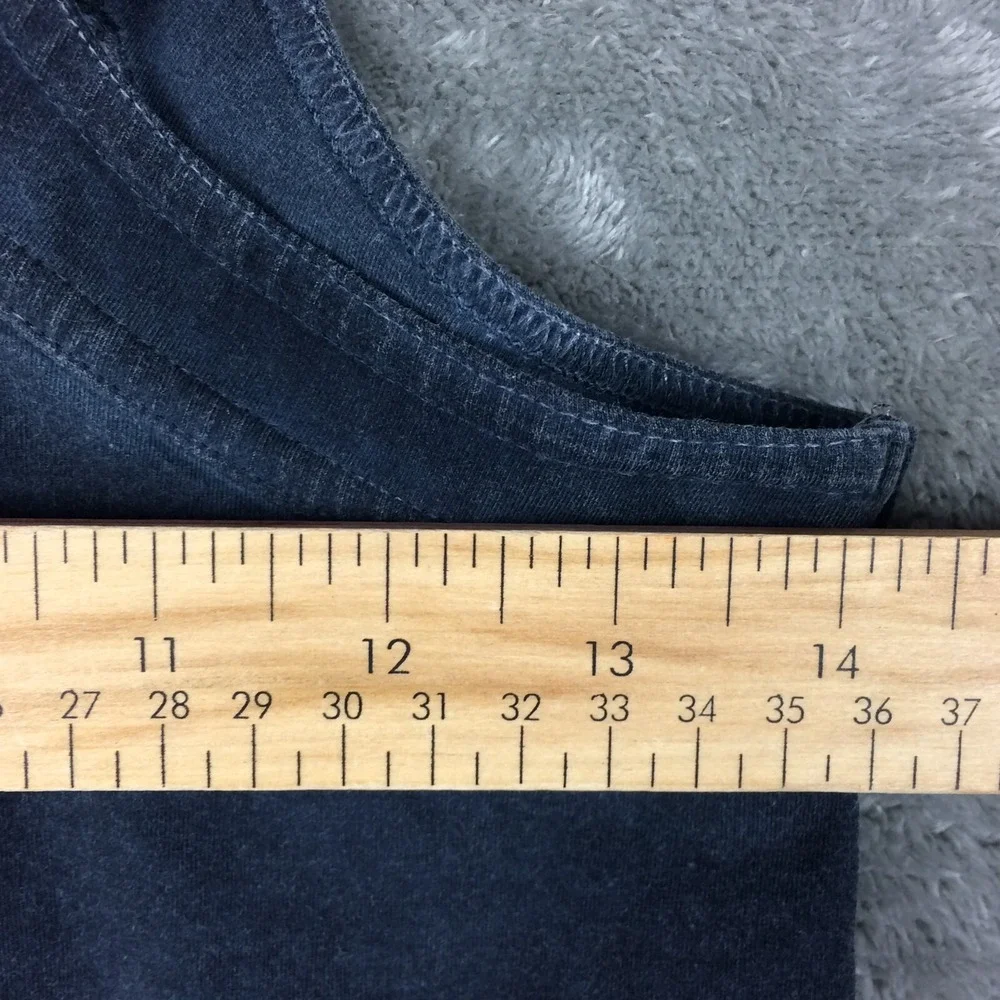 Annette Gortz Tank Top Womens Medium DYED Blue Casual Sports Workout Shirt - Picture 7 of 12